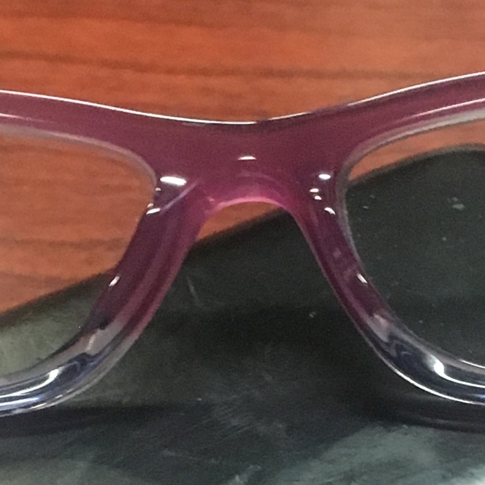 💯 VERSACE PURPLE RHINESTONE GLASSES - Picture 7 of 8